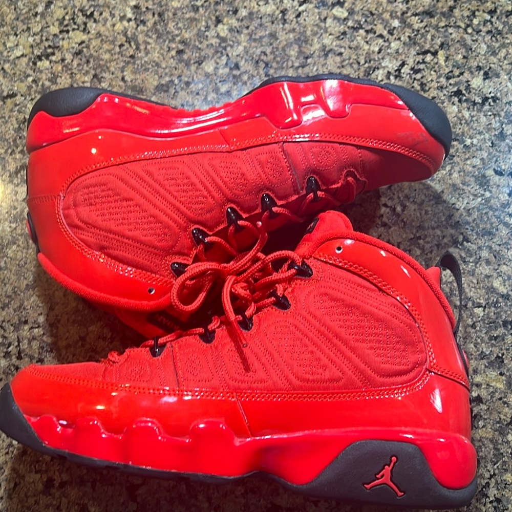 Chile Red Jordan 9s